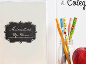 vuelta Colegio! Etiquetas papeles digitales para forrar decorar lindos cuadernos!