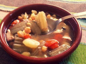 Olleta cardets (olla cardos garbanzos)