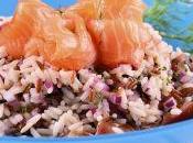 Ensalada salmón arroz