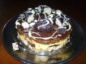 Tarta rellena donuts