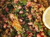 Quinoa Kandinski verduras asadas granada