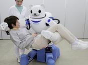 Crean Japón "oso-robot" para ayudar personas movilidad reducida