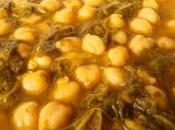 Potaje garbanzos grelos