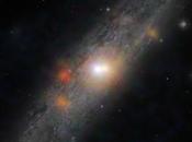 galaxia Escultor rayos