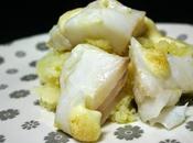 Bacalao skrei puré patata mayonesa