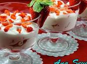 Fresas nata yogurt