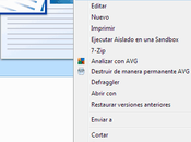Como editar menú contextual Windows