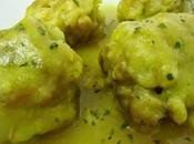 Albóndigas choco salsa