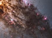 Tormenta fuego galaxia activa Centaurus