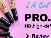 Review Swatches Correctores L.A.Girl conceal