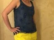 Amarillo Flores Azules