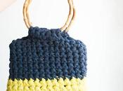 Bolso trapillo navy neon