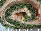 Rollo espinacas salmon