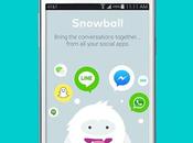 Snowball: junta Twitter, Facebook WhatsApp