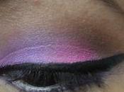 Maquillaje fácil lila rosa