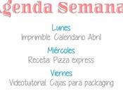 Agenda Semanal 23/03 29/03