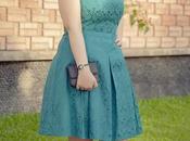 Looks vestido Teal