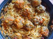 Espaguetis albóndigas