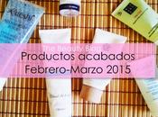 Productos acabados Febrero-Marzo 2015 Exfoliantes faciales corporales