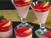 Cuajada fresas
