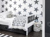 Decorar papel pintado estrellas
