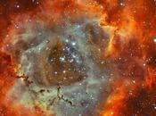 nebulosa Roseta hidrógeno oxígeno