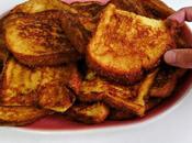 Torrijas vainilla plancha
