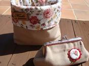 Conjunto monedero cesta