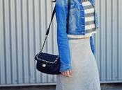 Falda larga crop