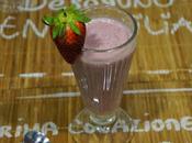 Batido fresas plátano