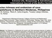 Herpetofauna cuevas Filipinas