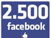 superado 2500 seguidores fanpage facebook!!!!!!