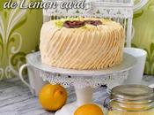 Tarta plisada lemon curd pleated layer cake
