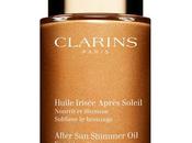 Aceite aftersun reflejos luminosos para piel Clarins