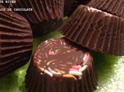 Petites bouchées chocolat chocolate bites bocadillos