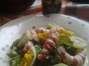 Ensalada multicolor mostaza