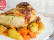 Pollo asado cerveza olla