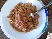 Arroz chipirones olla erika