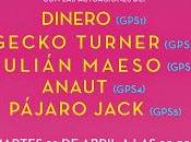 Dinero, Gecko Turner, Julián Maeso, Anaut Pájaro Jack celebran Madrid quinto aniversario Girando Salas