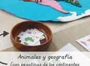 Animales geografía Safari Toobs (pegatinas para imprimir) Animals geography with (printable stickers)