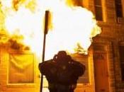 Baltimore: protesta llamas
