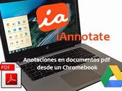 Haciendo anotaciones documentos desde chromebook