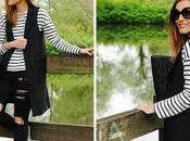 Black vest.