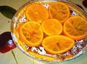 Tarta queso naranja