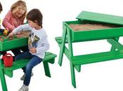 Mesa picnic arenero