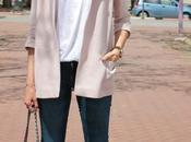 Nude blazer
