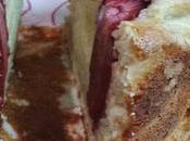 Plum cake fresas