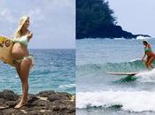 Surfista Bethany Hamilton años arrancada brazo años, ahora esta embarazada