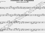 Himno Nacional España Partitura Violín Himnos Mundo