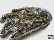 fabrico “halcón milenario” 10.000 piezas LEGO